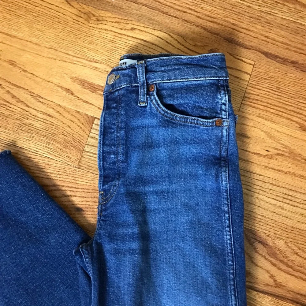 Re/Done 90’s High Waist Loose Jeans - Picture 3 of 14